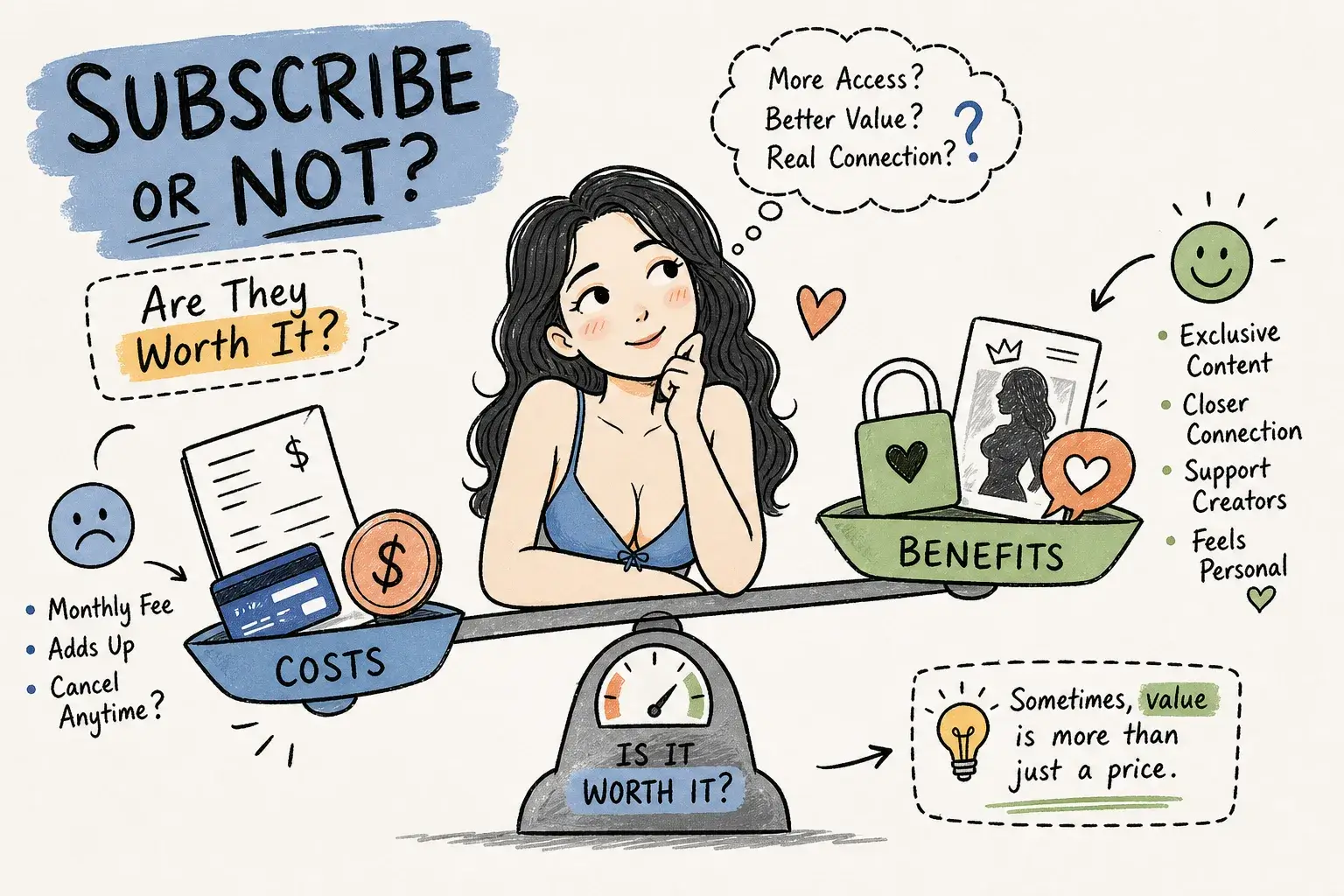 Are Subscription Models Worth It on Adult Cam Sites?