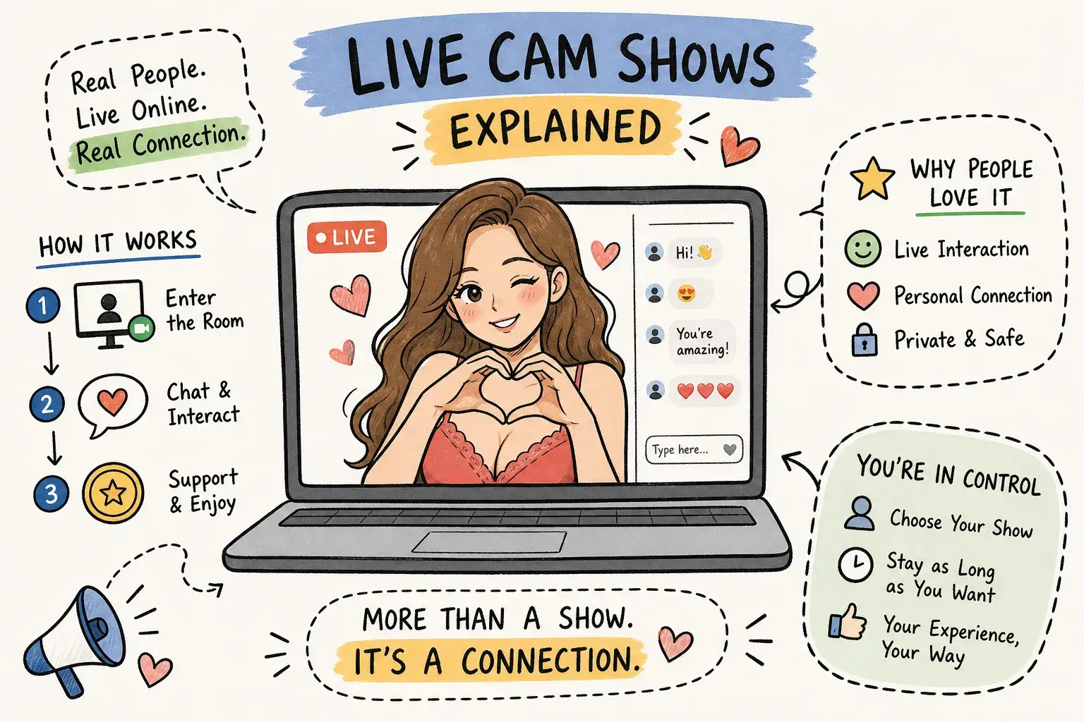 What Is a Live Cam Show? A Clear Guide for First-Timers